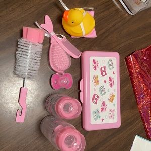 10 pieces value gift set 0+ months girls pink New.